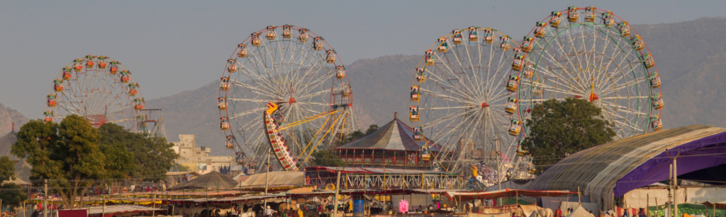 Les dates de la foire de Pushkar sont du 20 novembre au 28 novembre 2023.