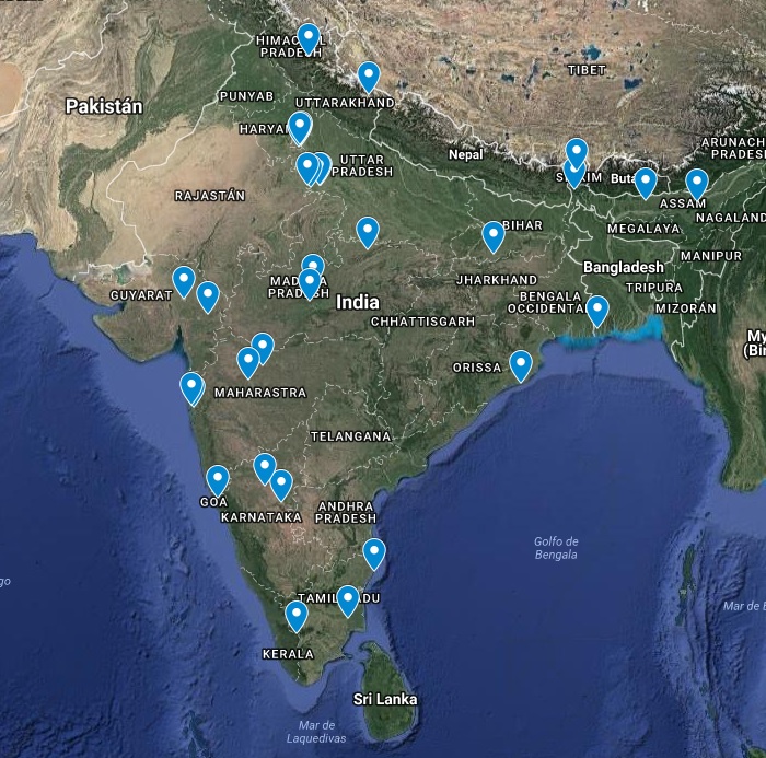 Sites Patrimoines Mondial en Inde
