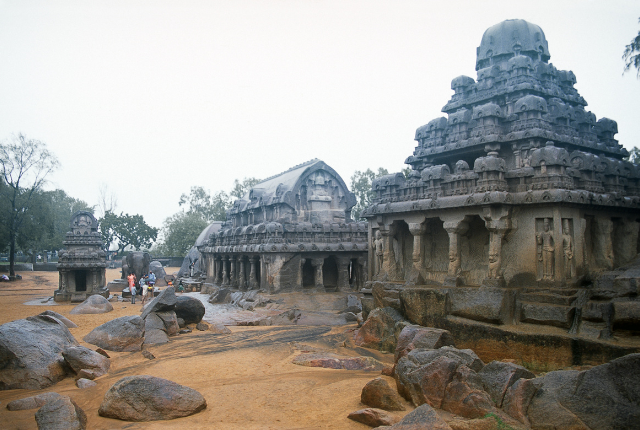 Admirez la beauté architecturale de Mamallapuram